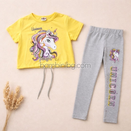 Детски комплект с къс ръкав ''Unicorn''