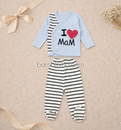 Бебешки комплект ''I LOVE MAM''